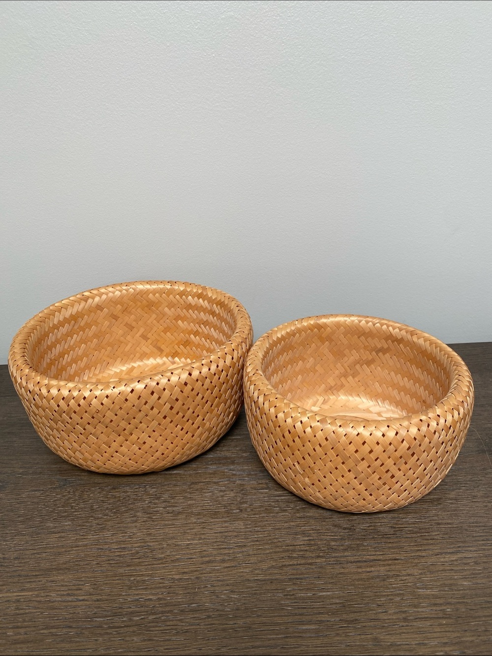 Bambu Nesting Baskets - Set of 2